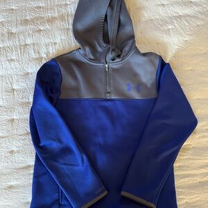 Under Armour Charcoal and Navy Fleece Jacket